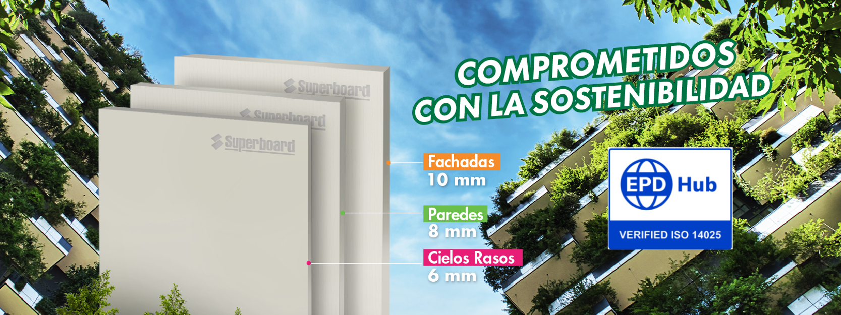 Nos complace anunciar que Superboard obtiene la Declaración Ambiental (EPD)